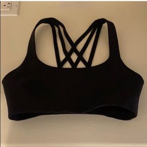 Lululemon 34C black sports bra
